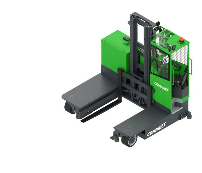 Combilift sideloader forklift