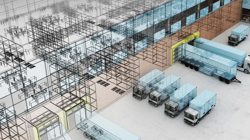 Warehouse design and planning — layout diagrams and storage planning